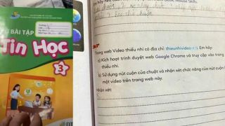 Sách Tin học lớp 3 chứa link lạ, phụ huynh truy cập phát hiện nội dung, nhà phát hành thông báo và khuyến cáo người dùng