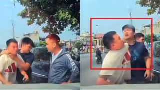 Thanh Hóa: Công an thông vụ tài xế ô tô bóp cổ, đánh người, đã tạm giữ hình sự người hành hung