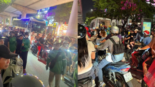 Hiện trường vụ nữ tài xế bị tấn công giữa phố Xuân Thủy, Hà Nội: Diễn biến sau đó gây chú ý