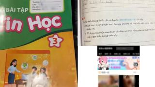 Link web đen xuất hiện trong vở bài tập tin học lớp 3, chủ biên Nguyễn Trương Tri lên tiếng về sự cố và hướng xử lý