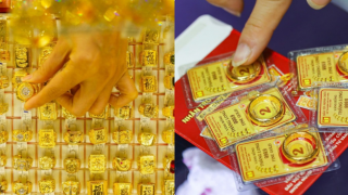 Giá vàng hôm nay 'giằng co' hiếm thấy: Bảng giá vàng miếng nhẫn trơn SJC, DOJI, SJC đồng loạt điều chỉnh cuối phiên