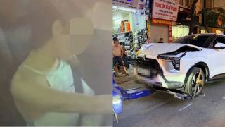 Trích xuất camera vụ nữ tài xế có biểu hiện lạ gây tai nạn liên hoàn phố Doãn Kế Thiện, Hà Nội