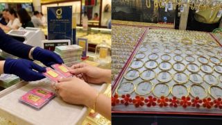 Giá vàng chốt phiên 14/4 tăng, SJC và vàng nhẫn 9999 điều chỉnh, giá vàng thế giới biến động theo đàm phán