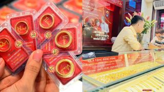 Giá vàng hôm nay (chiều 15/4): SJC, PNJ, DOJI, BTMC, Phú Quý, vàng nhẫn giảm bao nhiêu? Chênh lệch mua - bán nới rộng