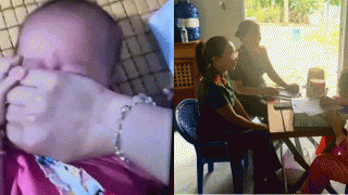 Diễn biến nóng vụ mẹ bóp mặt con gái 8 tháng tuổi để trêu tức chồng, tình trạng hiện tại của cháu bé?