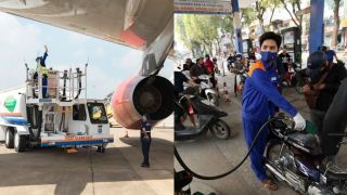 Giá xăng dầu hôm nay 15/4 tăng - giảm trái chiều, nhiên liệu bay và vé máy bay khi nào bình ổn trở lại?