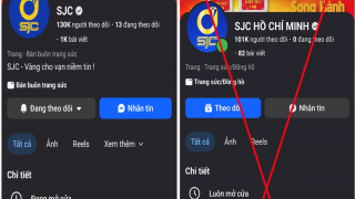 Công ty SJC thông báo khẩn đến người dân chuẩn bị mua vàng, cảnh giác bẫy giao dịch vàng giá rẻ