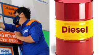 Giá xăng dầu mới nhất 16/4/2026: Dầu diesel chính thức giảm cực mạnh, công tác V.League nhận tin vui