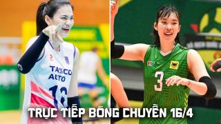 Link xem trực tiếp bóng chuyền nữ Việt Nam VĐQG hôm nay 16/4: Trần Thị Thanh Thúy lập kỷ lục?