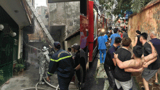 Hiện trường xót xa vụ cháy nhà 4 tầng nằm sâu trong ngõ hẹp ở Hà Nội, tình hình các nạn nhân?