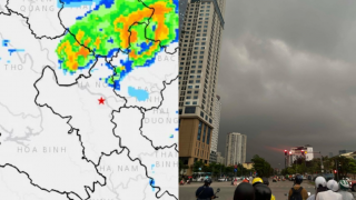 Tin thời tiết mới nhất: Mây đối lưu 'khổng lồ' áp sát Hà Nội, chi tiết các nơi mưa to và có nguy cơ ngập