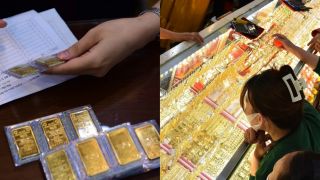 Giá vàng hôm nay (trưa 18/): Vàng SJC, nhẫn 9999, PNJ, DOJI, BTMC tăng đồng loạt, yếu tố tác động giá thế giới?