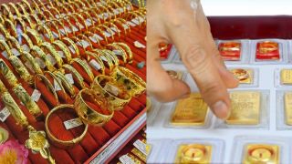 Giá vàng hôm nay (chiều 21/4): Vàng SJC, vàng nhẫn 9999, nữ trang 24K, 18K tăng giảm giữa các hệ thống