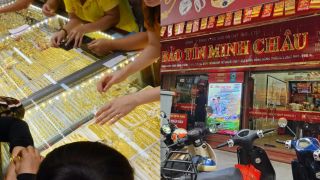 Giá vàng hôm nay (chiều 22/4): Vàng SJC, nhẫn 9999 giảm, dân tranh thủ gom hàng, giao dịch mua bán diễn biến lạ 