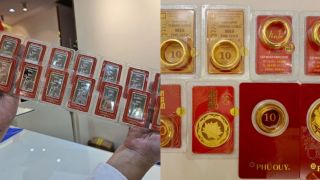 Giá vàng, bạc hôm nay 23/4: Vàng nhẫn 9999, SJC liên tiếp sụt giảm, giá bạc giữ mốc quan trọng 