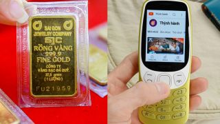 Giá vàng hôm nay 24/4: Vàng SJC rơi nhanh xuống dưới 169 triệu đồng/lượng, vàng DOJI lao dốc, giá điện thoại Nokia rẻ