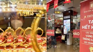 Giá vàng hôm nay 24/4: Vàng SJC, nhẫn 9999 rớt giá nhanh, giao dịch mua-bán giới hạn, khách tăng đột biến 
