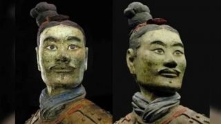 Bí ẩn về pho tượng đổi màu mặt trong lăng mộ Tần Thủy Hoàng, nguyên nhân là gì?
