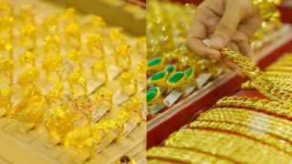 Giá vàng hôm nay 25/4: Bảng giá vàng miếng SJC vàng nhẫn 9999 cùng 'đuối sức', dự báo tăng thêm ngày cuối tuần