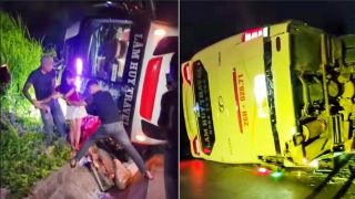 Lật xe khách chở 39 người ở Lào Cai: Nguyên nhân tai nạn và tình hình cách hành khách?