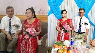 Đám cưới đặc biệt của chú rể 71 tuổi, cô dâu 66 tuổi ở Lào Cai, 11 người con tưng bừng mở cỗ ăn mừng