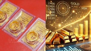 Giá vàng hôm nay (trưa 29/4): Người ôm SJC và nhẫn 9999 vùng đỉnh mất 25 triệu/lượng, vàng thế giới xuống đáy gần 4 tuần