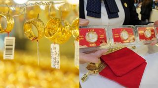 Giá vàng hôm nay 2/5: Vàng SJC, nhẫn 9999, 24K, 18K chưa hạ nhiệt, khoảng cách giá thế giới tiếp tục kéo dài