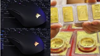 Giá vàng SJC, vàng nhẫn 9999 hôm nay 3/5 'ảm đạm' dịp nghỉ lễ, giá chuột gaming Corsair biến động ra sao?