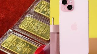 Giá vàng hôm nay chiều 3/5: Vàng nhẫn 9999, vàng SJC ở mức thấp, vàng thế giới ổn định, iPhone 15 rẻ