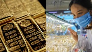 Giá vàng hôm nay 4/5: Vàng SJC, nhẫn 9999 neo đỉnh, chênh lệch với vàng thế giới hơn 19 triệu/lượng
