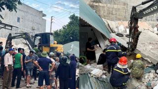 Hiện trường sập nhà 2 tầng Quảng Ninh khiến 3 người thương vong: Nguyên nhân xuất phát từ hành động trước đó của chủ nhà