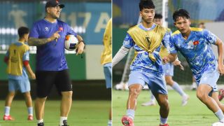 HLV Cristiano Roland thay đổi kế hoạch ngay trước trận U17 Việt Nam đấu với U17 Yemen