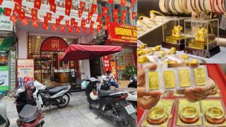Giá vàng hôm nay 5/5: Vàng SJC, nhẫn 9999 rớt thảm, người mua dè chừng, phố vàng đổi cảnh giao dịch