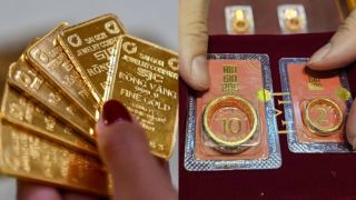 Giá vàng hôm nay (chiều 5/5): Vàng SJC, nhẫn 9999 giảm tới 1,8 triệu/lượng, người dân có nên ‘bắt đáy'?