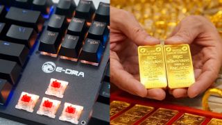 Giá vàng SJC, vàng nhẫn 9999 hôm nay 6/5 hồi phục mạnh mẽ, giá bàn phím gaming E-Dra chính hãng cũng cực rẻ