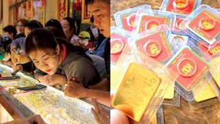 Giá vàng hôm nay (sáng 6/5): Vàng SJC, nhẫn 9999, BTMC, Phú Quý mất mốc tuần trước, chênh lệch thế giới gần 20 triệu