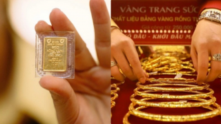 Giá vàng hôm nay 7/5: Bảng giá vàng SJC nhẫn 9999 vọt hơn 1 triệu sau một đêm, thị trường 'nóng rực' sáng sớm 