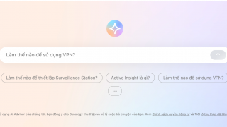 Synology ra mắt AI Advisor: 'Trợ lý ảo' thông minh giúp quản trị dữ liệu chính xác, đáng tin cậy