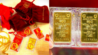 Bảng giá vàng hôm nay 8/5: Vàng miếng SJC nhẫn 9999 tăng 1,5 triệu sau một đêm, giá cả leo lên vùng đỉnh mới