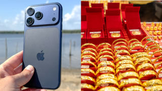 Cập nhật giá vàng hôm nay ngày 8/5: Ổn định ở mức cao, iPhone 17 chỉ từ 17,69 triệu đồng