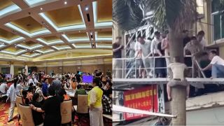 Sự thật phía sau clip nhóm người ‘đu cây tháo chạy khỏi casino’ ở Lạng Sơn