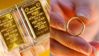 Bảng giá vàng hôm nay 11/5: Vàng miếng SJC nhẫn 9999 'giằng co dữ dội', giá cả 'sụt hố' từ đỉnh