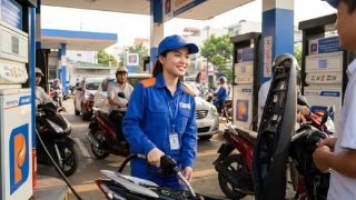 Bảng giá xăng dầu sáng nay 12/5: RON 92 hạ 6.000 đồng từ đỉnh 'rẻ như rau', giá đầy bình xe máy Yamaha