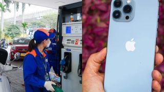 Bảng giá xăng dầu hôm nay chiều 12/5: Xăng RON 92 cách mốc 18.000 đồng rất ít, iPhone 13 Pro Max rẻ