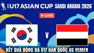 Kết quả, tỷ số U17 Hàn Quốc vs U17 Yemen - VCK U17 châu Á 2026: ĐT Việt Nam được tiếp sức tới World Cup