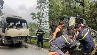 Nguyên nhân xe khách chở 27 người lao xuống vực ở Tam Đảo, tài xế bị khởi tố tội gì?