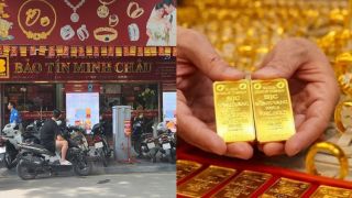 Giá vàng hôm nay (chiều 13/5): Vàng SJC, nhẫn 9999 lùi khỏi đỉnh, dân xếp hàng ‘gom vàng’, chợ đen hạ giá sốc 