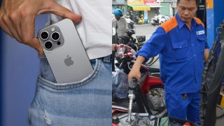Bảng giá xăng dầu sáng nay 14/5: Xăng RON95 giảm 9.000 từ đỉnh rẻ như bèo. iPhone 16 Pro giá có giảm?