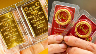 Bảng giá vàng hôm nay 15/5: Vàng miếng SJC nhẫn 9999 'chìm sâu dưới đáy', giá cả biến động hiếm có