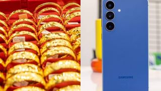 Giá vàng hôm nay chiều 15/5: Vàng miếng, vàng nhẫn giảm cả triệu so với sáng, Galaxy S25 FE chạm đáy